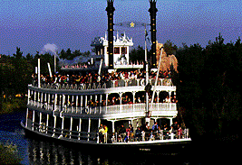 disneyland theme park mark twain riverboat